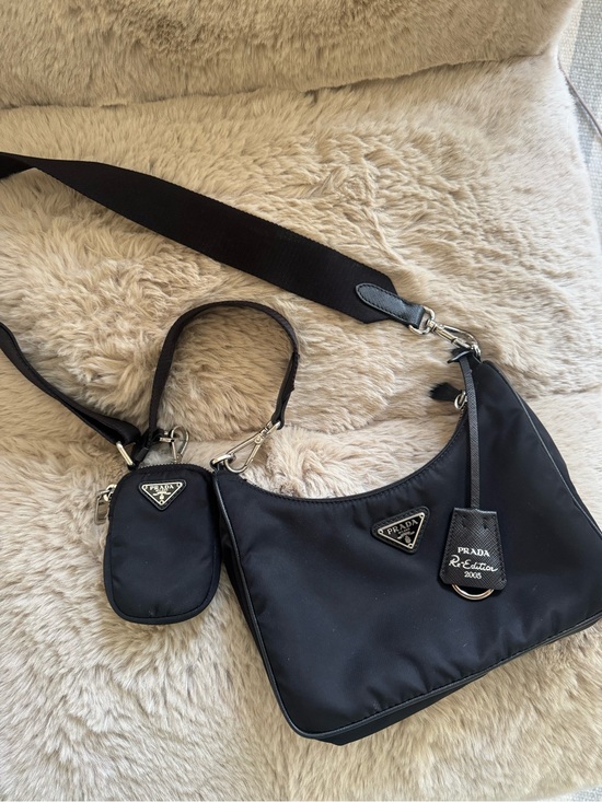 Prada Handbags - Prada 2005 Black Nylon re-edition